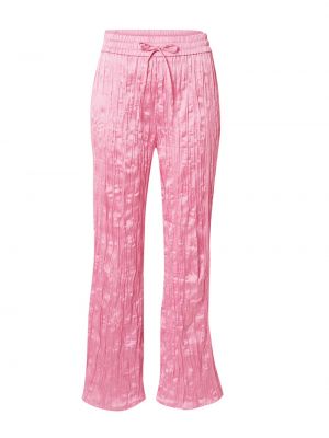 Широкие брюки Monki розовые