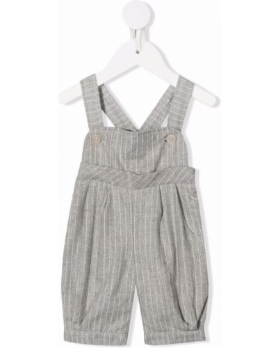 Stripete romper for jenter Le Bebé Enfant grå