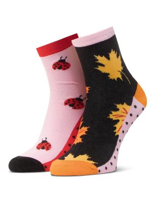 Чорапи на точки Dots Socks розово