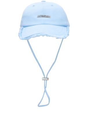 Gorra de algodón Jacquemus azul