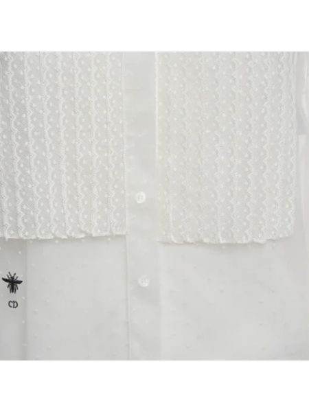 Blusa de tul Dior Vintage blanco