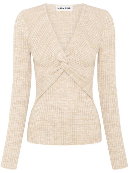 Langer pullover Anna Quan beige