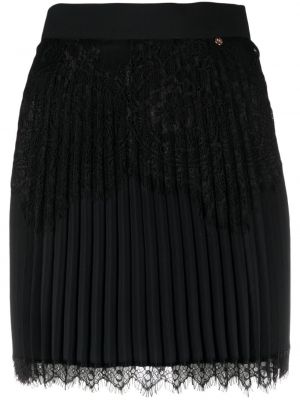 Plisirana mini suknja s čipkom Nissa