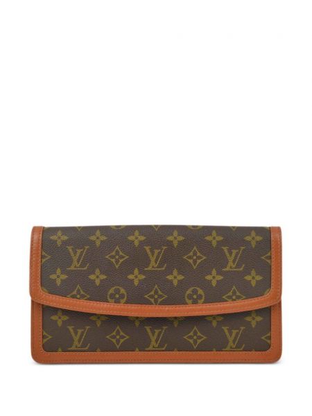 Чанта тип „портмоне“ Louis Vuitton Pre-owned кафяво