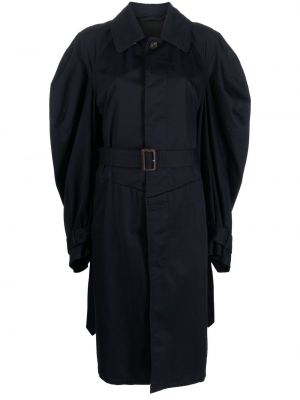 Trenchcoat aus baumwoll Balenciaga blau