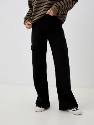 Черные брюки карго Mavi