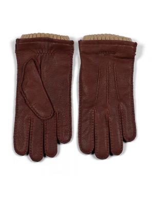 Rękawiczki skórzane Howard London brązowe