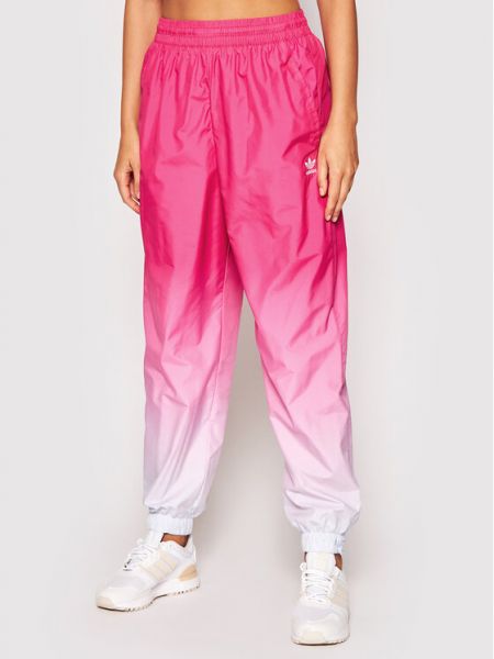Spodnie dresowe Adidas, różowy