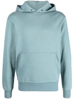 Stickad hoodie Zegna grön