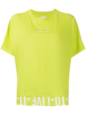 Camiseta con estampado Izzue verde