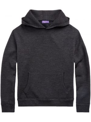 Strick hoodie mit stickerei Ralph Lauren Purple Label