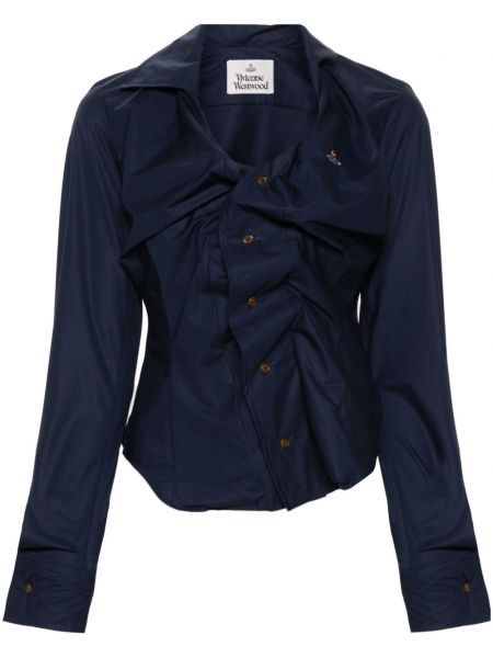 Džinsiniai marškiniai Vivienne Westwood mėlyna