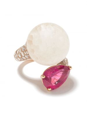 Prstan iz rožnatega zlata De Grisogono