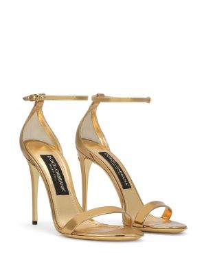 Sandalai Dolce & Gabbana auksinė