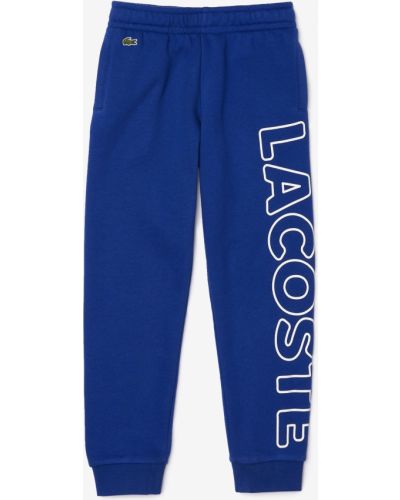 Синие спортивные штаны Lacoste
