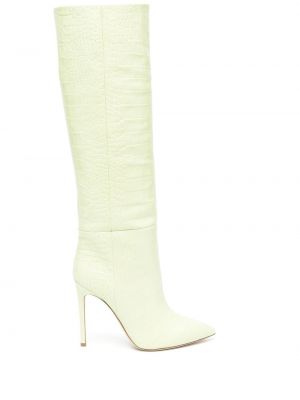 Bottes en cuir Paris Texas vert