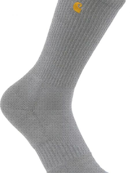 Однотонные носки Carhartt серые