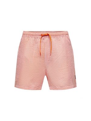 Bermudas a rayas Only & Sons rojo