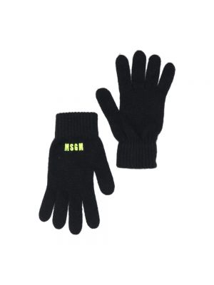 Rękawiczki Msgm czarne