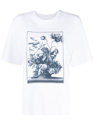 Kokvilnas t-krekls ar apdruku Erdem