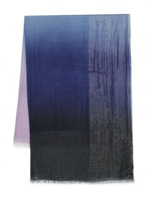 Gradienta krāsas šalle Faliero Sarti zils