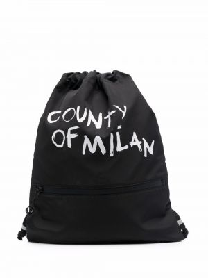 Bolsa Marcelo Burlon County Of Milan negro