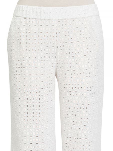 Pantalon Betty & Co blanc