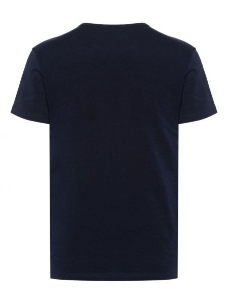 Jersey t-shirt mit print Versace blau