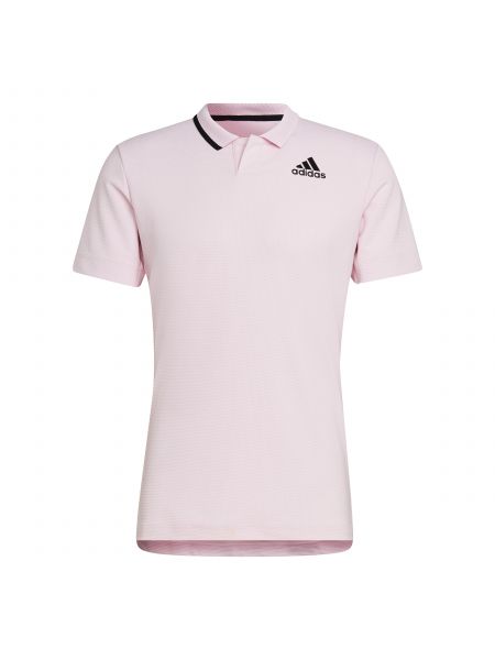Polo marškinėliai Adidas rožinė
