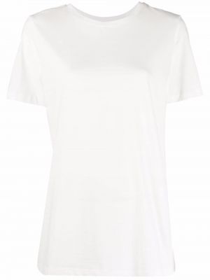 Camiseta de cuello redondo 12 Storeez blanco