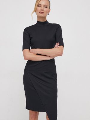Aszimmetrikus jersey slim fit mini ruha Calvin Klein