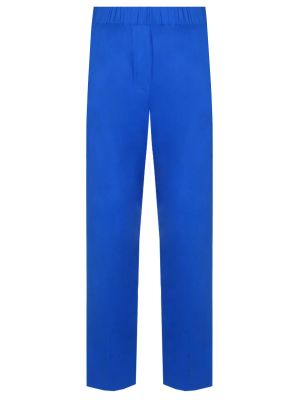 Хлопковые брюки Anneclaire синие