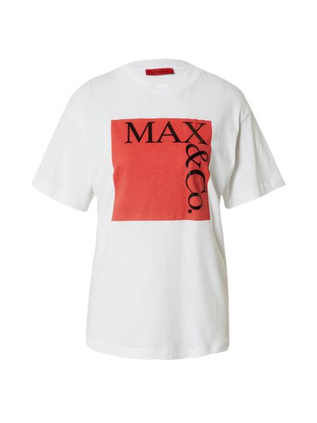 MAX&Co. Tričko  červená / čierna / biela