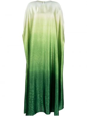 Večerné šaty s prechodom farieb Bambah zelená