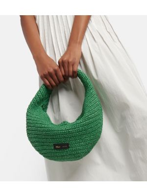 Чанта за ръка Khaite зелено
