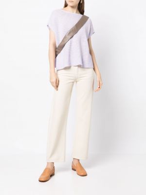 Strick top Eileen Fisher lila