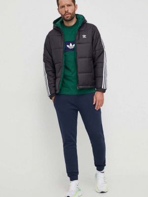 Geacă oversize Adidas Originals negru
