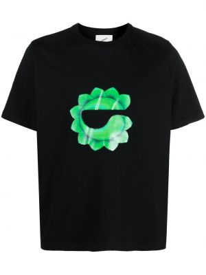 T-shirt mit print Coperni schwarz