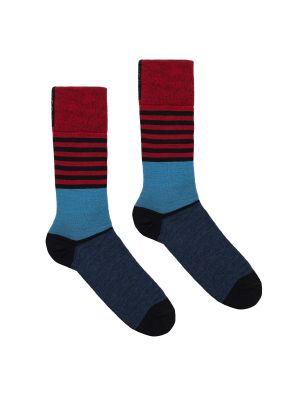 Ponožky z merina Woox modrá