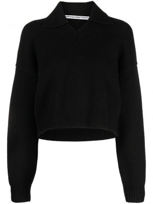 Пуловер Alexander Wang черно