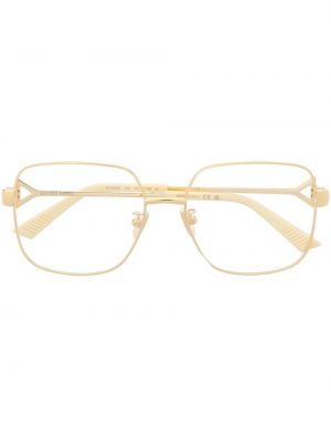 Slim fit brýle Bottega Veneta Eyewear zlaté