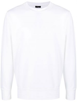 Trykt sweatshirt Kiton hvit