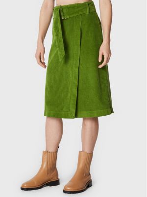 Midi suknja United Colors Of Benetton zelena