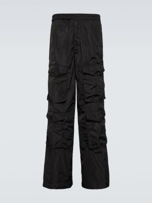 „cargo“ stiliaus kelnės Dries Van Noten juoda