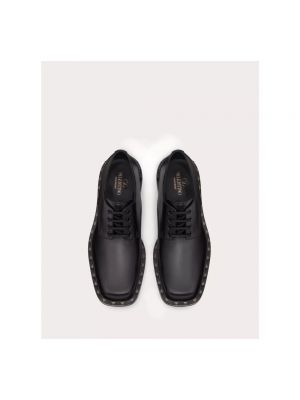 Zapatos derby con tachuelas Valentino Garavani negro