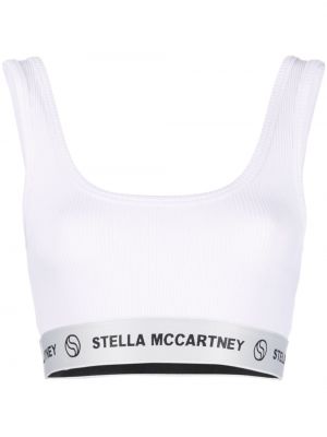 Crop top con motivo a stelle Stella Mccartney bianco