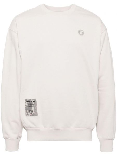 Rund hals sweatshirt med rund hals Aape By *a Bathing Ape®