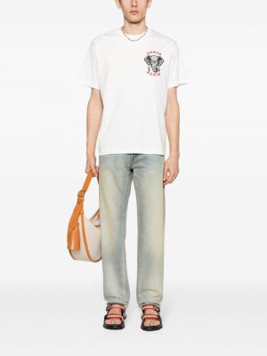 T-shirt en coton Kenzo blanc