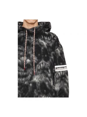 Fleece hoodie Aries schwarz