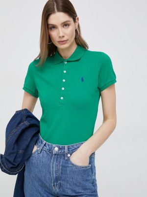 Поло тениска Polo Ralph Lauren зелено